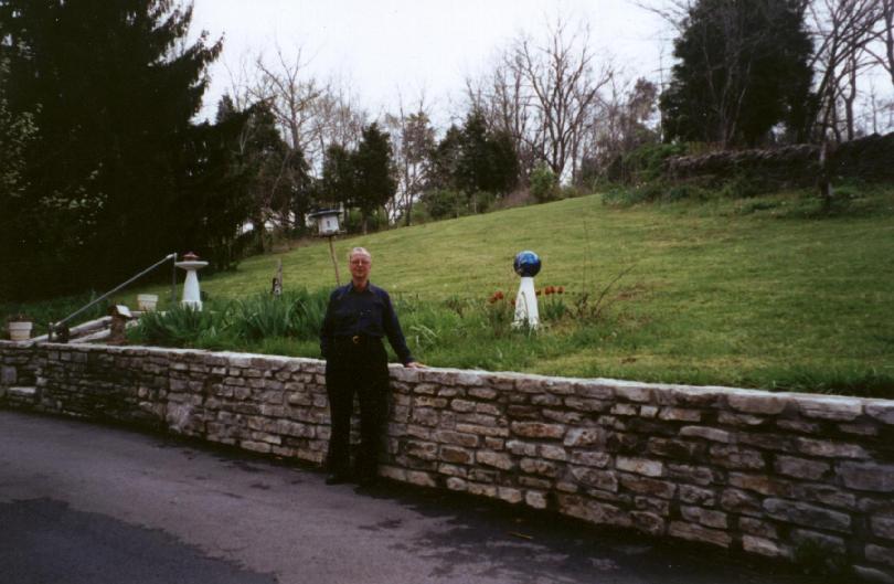 Dad and his wall - 100+ tons